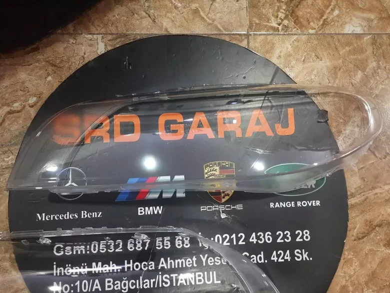 Volvo S80 Sağ Sol Far Camı