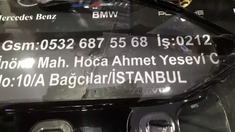 Volvo S90 Sağ Sol Far Camı