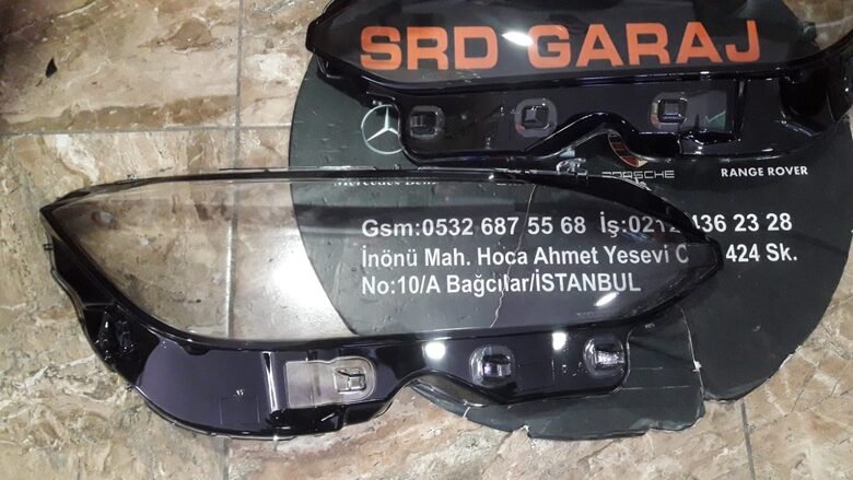Volvo S90 Sağ Sol Far Camı