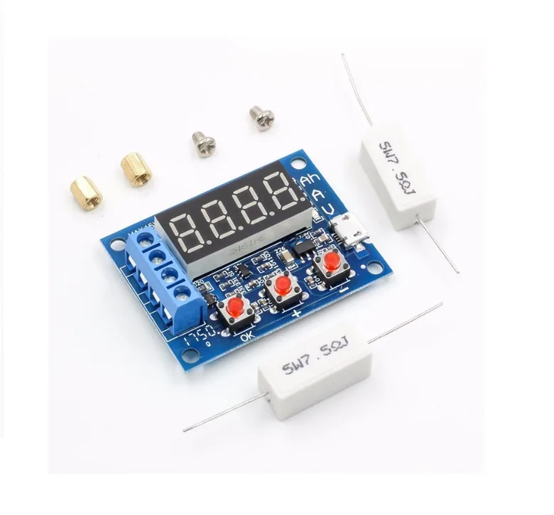 ZB2L3 Akü 18650 Lityum Pil Kapasite Ölçer Test Cihazı 1.5-15V 3A