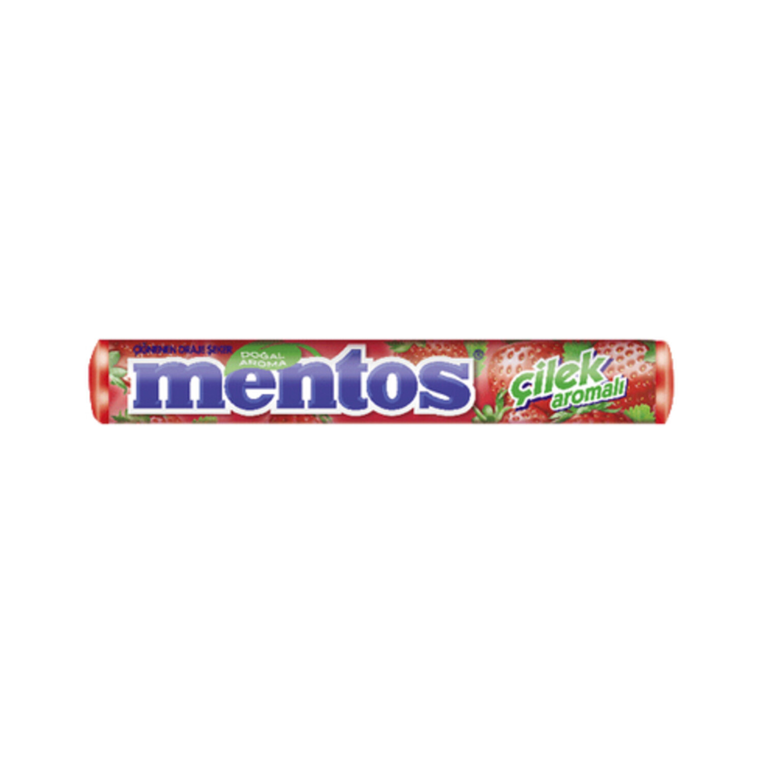 Mentos Çilekli Draje Şeker ( Stick ) 37,5 Gr