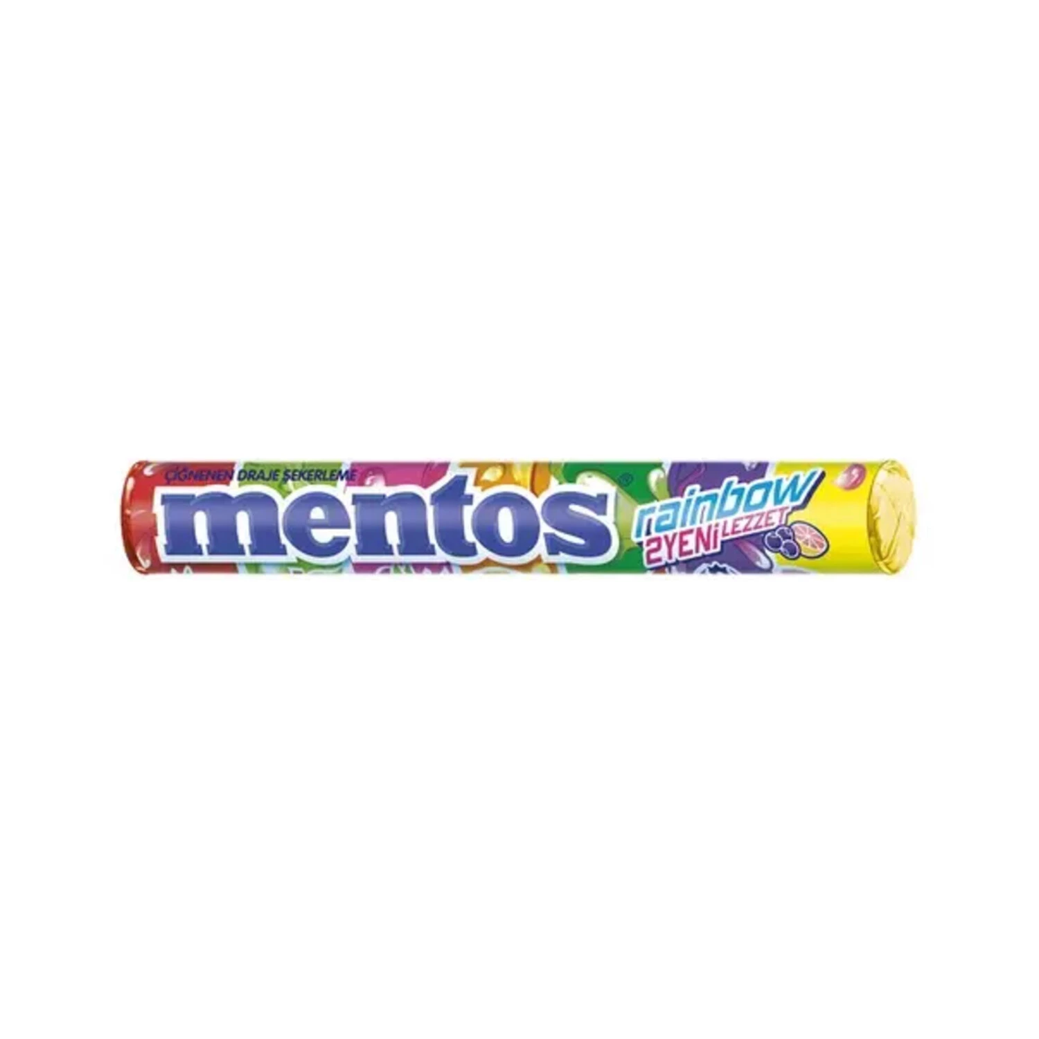 Mentos Rainbow Draje Şeker ( Stick ) 37,5 Gr