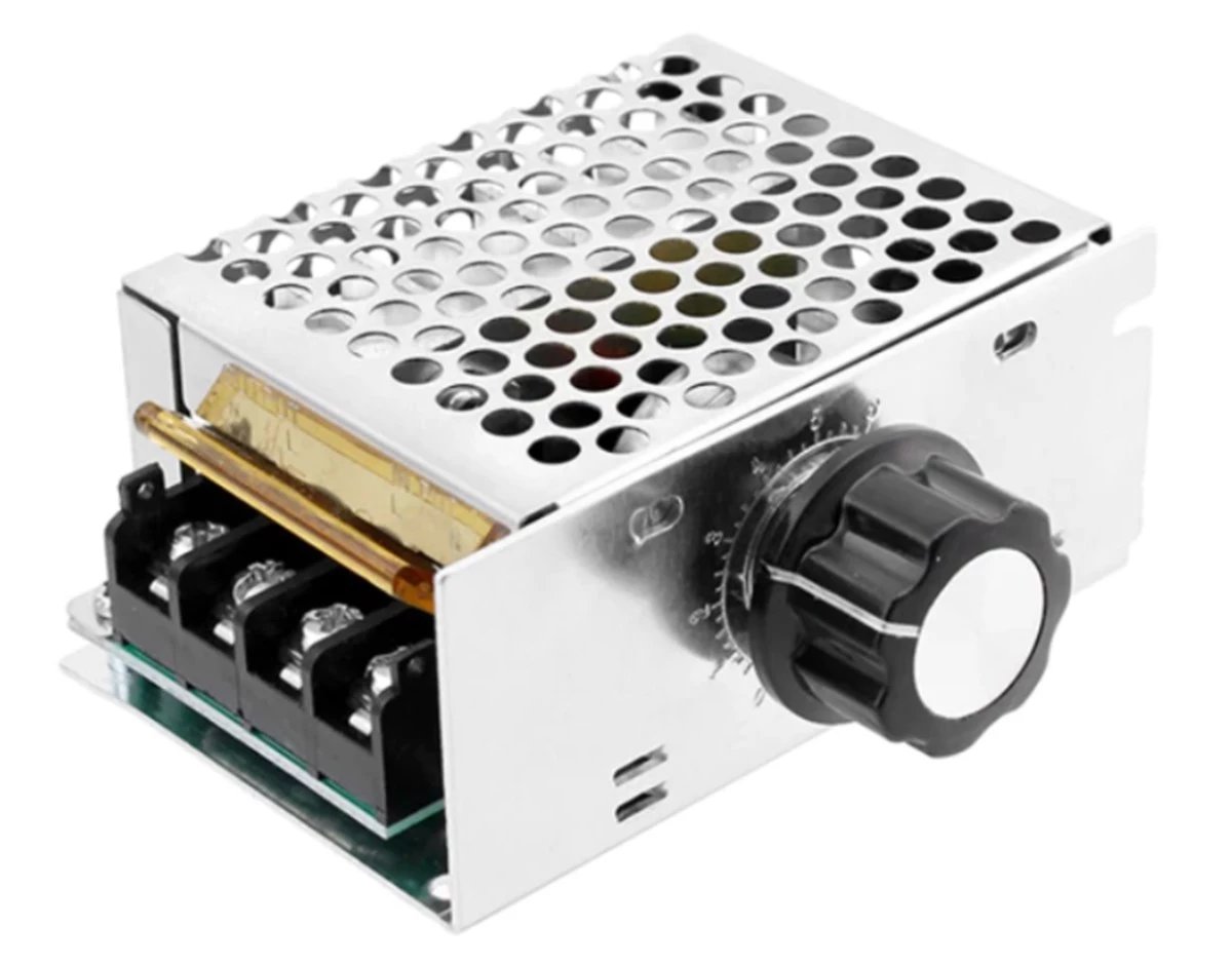 Metal Korumalı SCR 4000W Dimmer AC 220V Motor Hız Kontrol Devresi