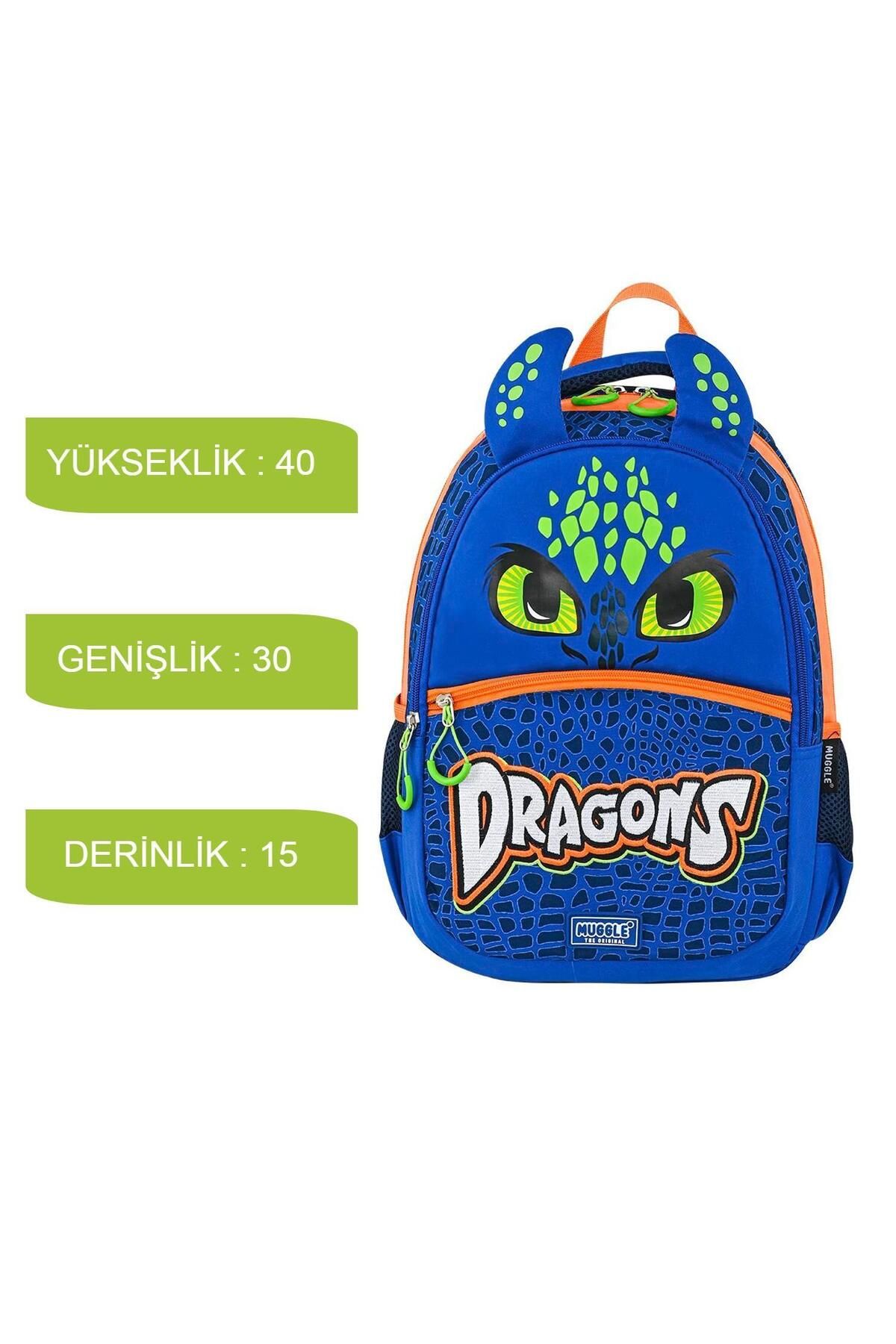 MİKRO MUGGLE MU-9167 DRAGON İLKOKUL ÇANTASI