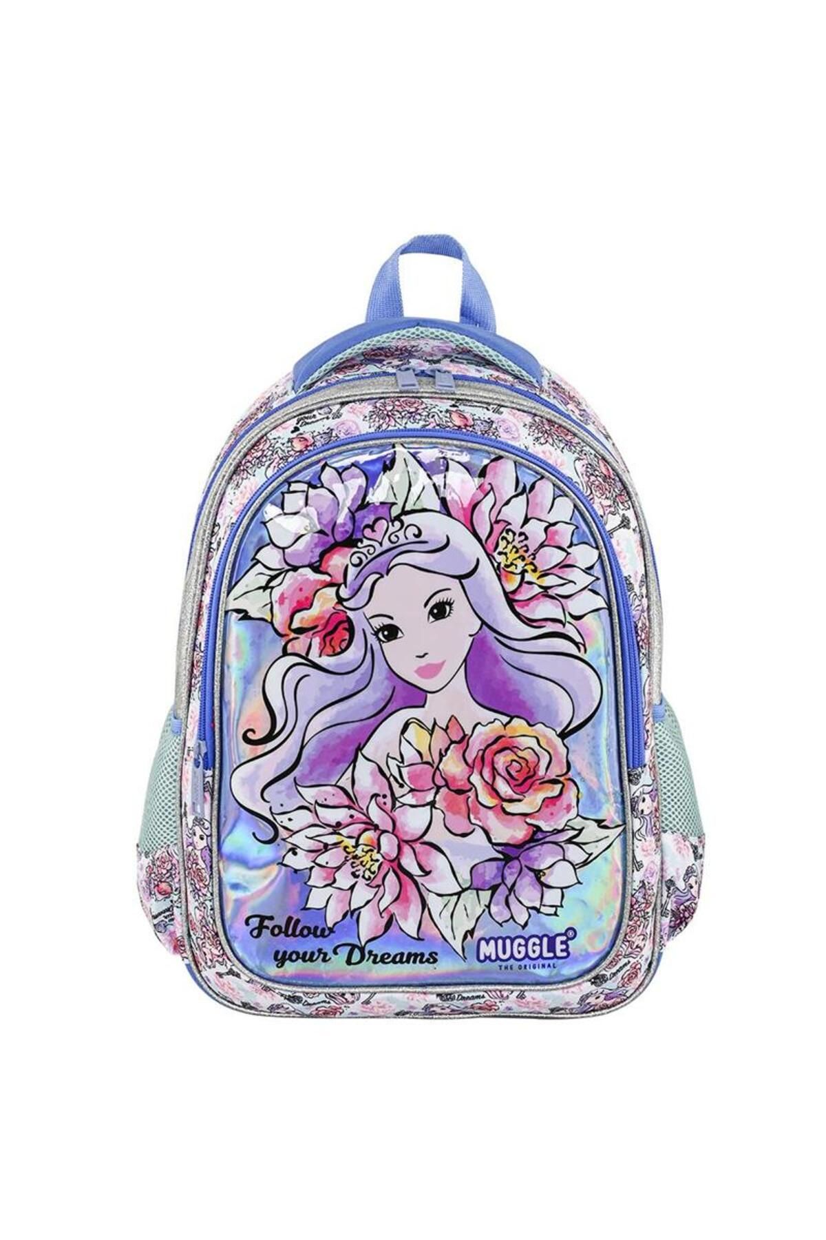 MİKRO MUGGLE PRINCESS KOLEKSİYONU İLKOKUL ÇANTASI MU-9000