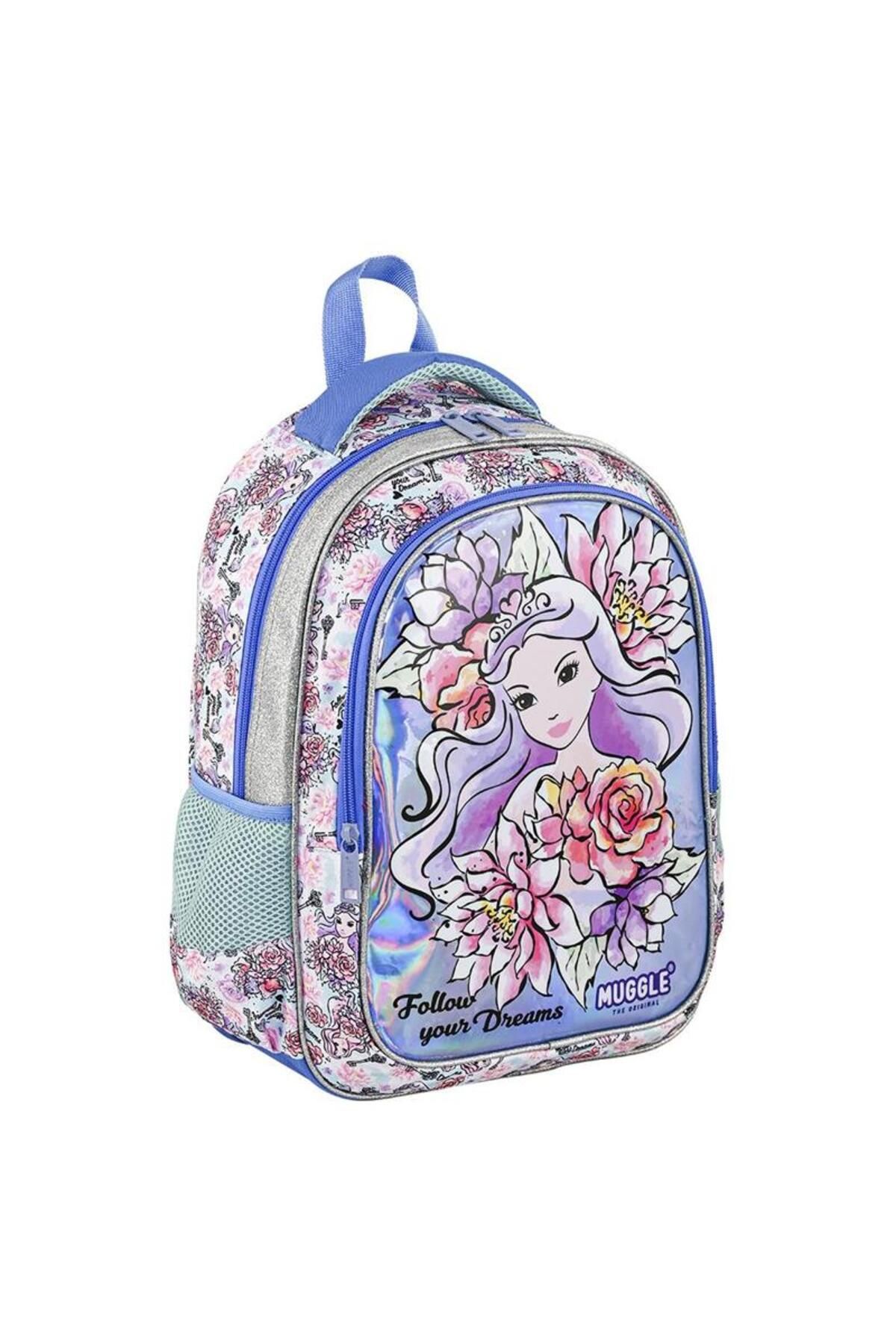 MİKRO MUGGLE PRINCESS KOLEKSİYONU İLKOKUL ÇANTASI MU-9000