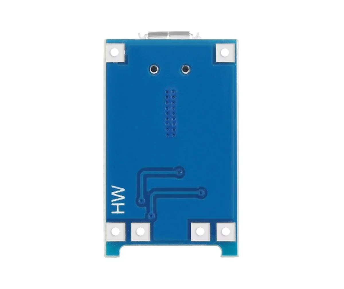 Micro Usb TP4056 5V 1A Korumalı Lityum Pil Şarj Devresi Powerbank