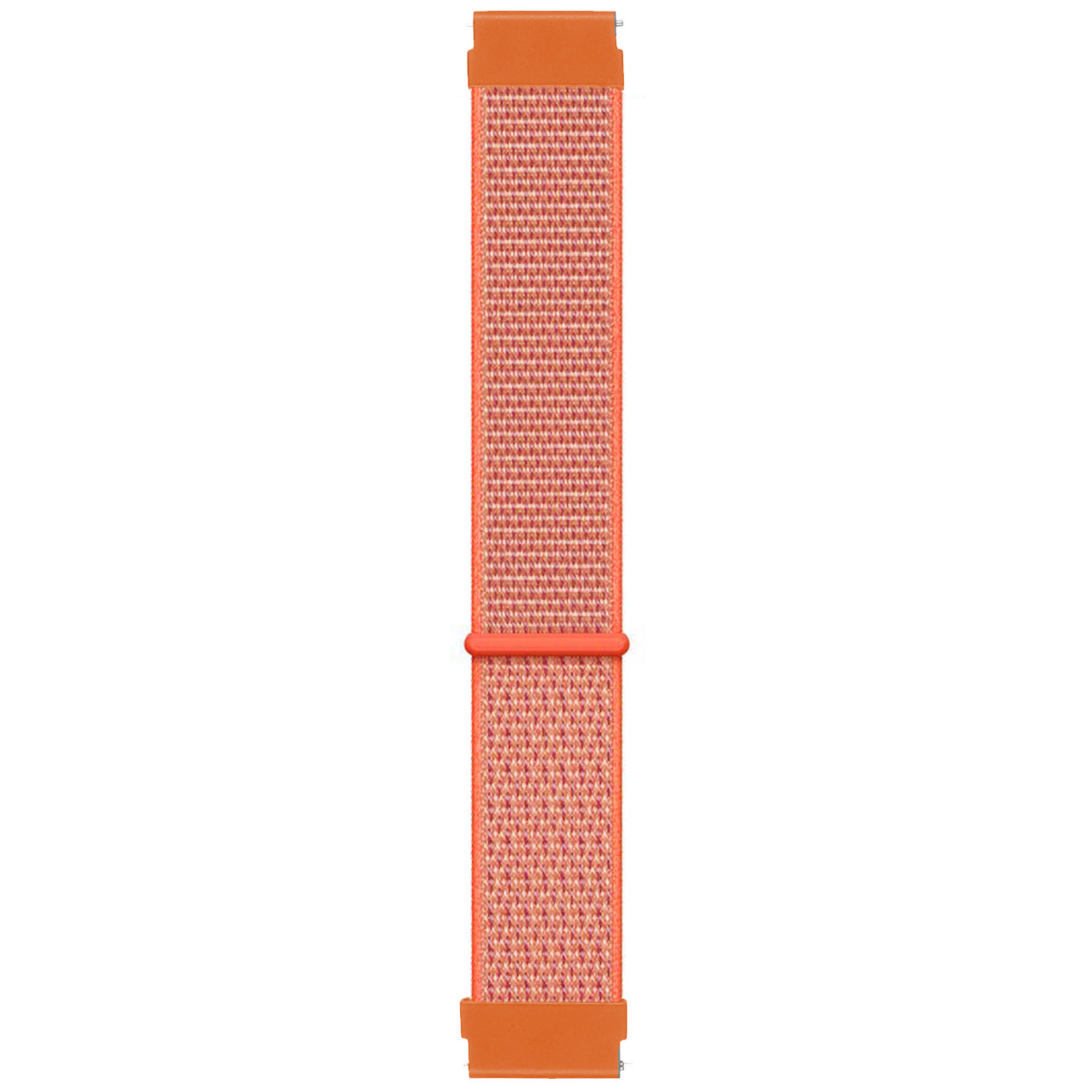 Microsonic Amazfit GTS 2 Mini 40mm Hasırlı Kordon Woven Sport Loop Turuncu