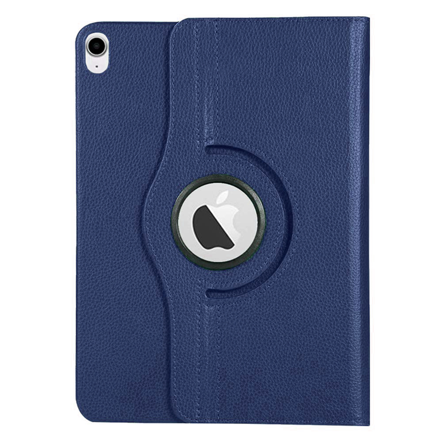 Microsonic Apple iPad Air 11 2026 Kılıf (A3459-A3460) 360 Rotating Stand Deri Lacivert