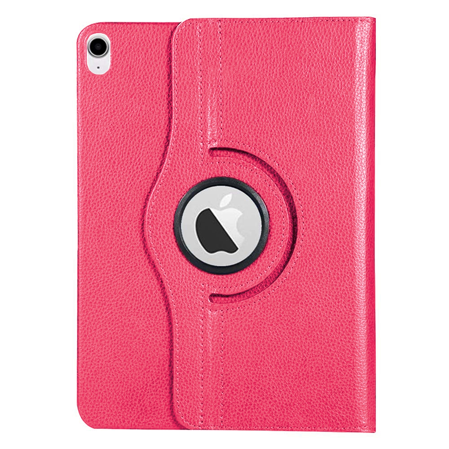 Microsonic Apple iPad Air 11 2026 Kılıf (A3459-A3460) 360 Rotating Stand Deri Pembe