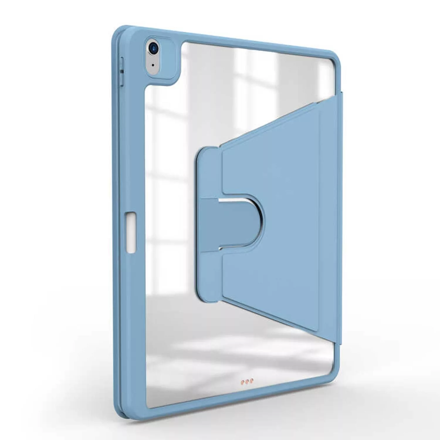 Microsonic Apple iPad Air 11 2026 Kılıf (A3459-A3460) Regal Folio Mavi