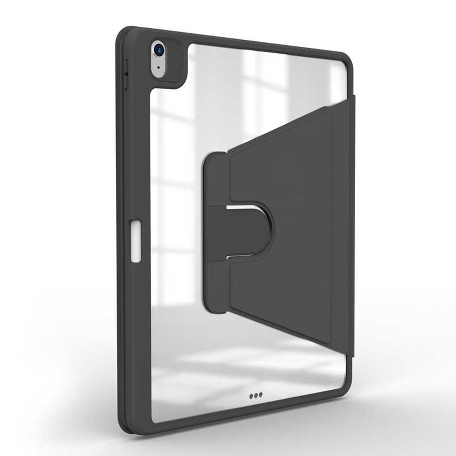 Microsonic Apple iPad Air 11 2026 Kılıf (A3459-A3460) Regal Folio Siyah