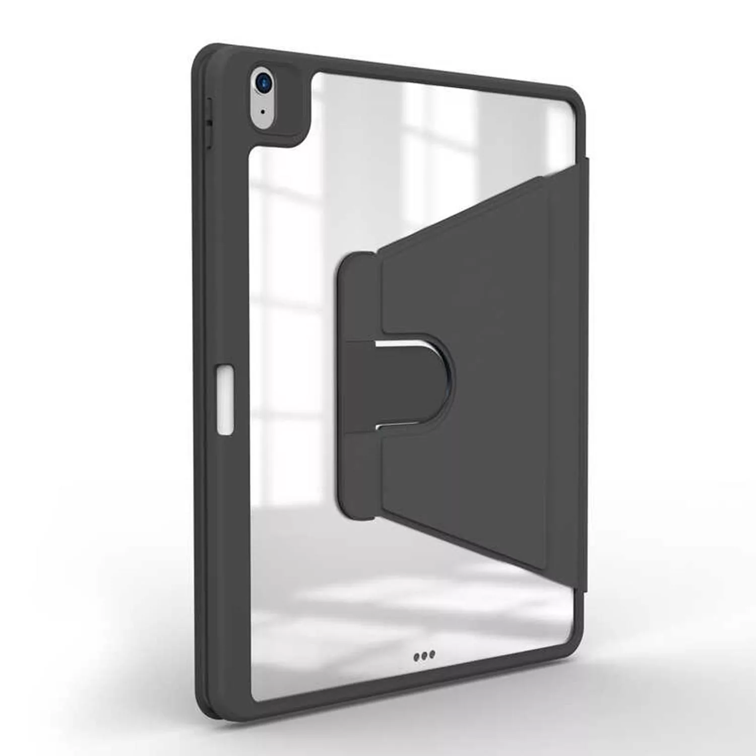 Microsonic Apple iPad Air 11 2026 Kılıf (A3459-A3460) Regal Folio Siyah