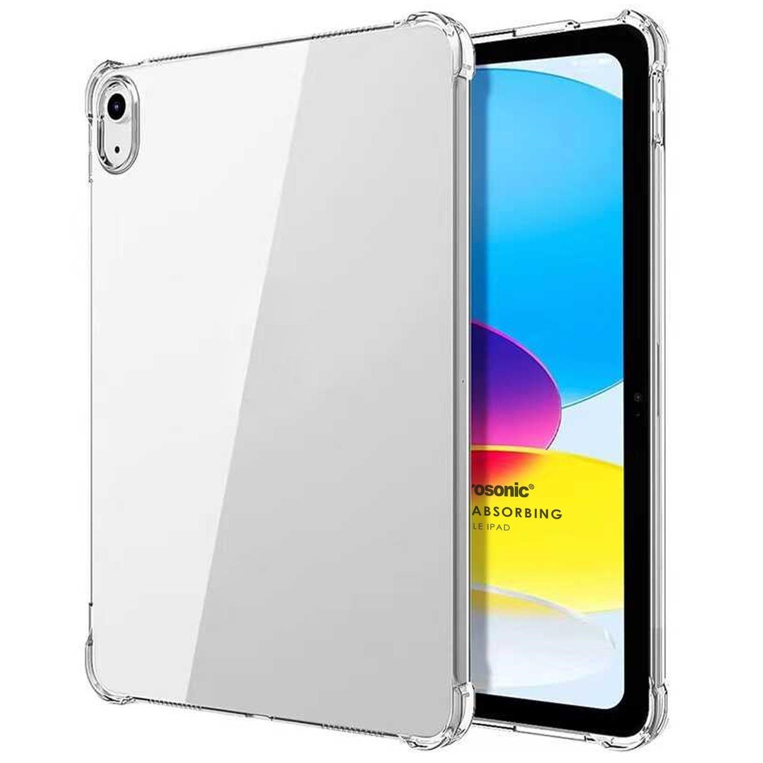 Microsonic Apple iPad Air 11 2026 Kılıf (A3459-A3460) Shock Absorbing Şeffaf