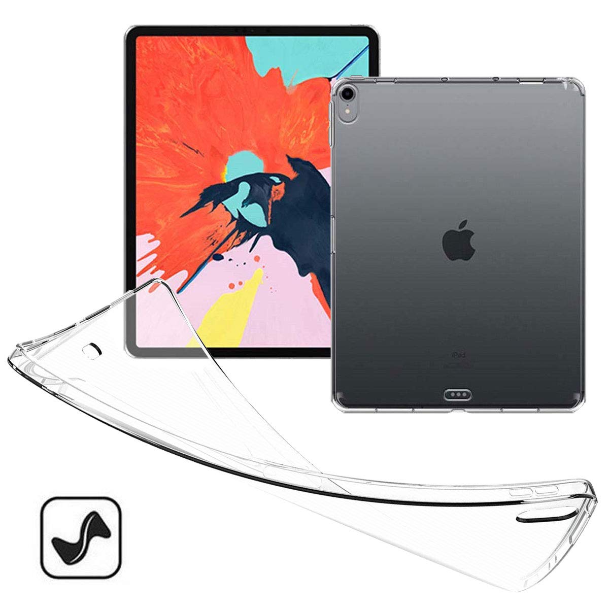 Microsonic Apple iPad Air 11 2026 Kılıf (A3459-A3460) Transparent Soft Şeffaf