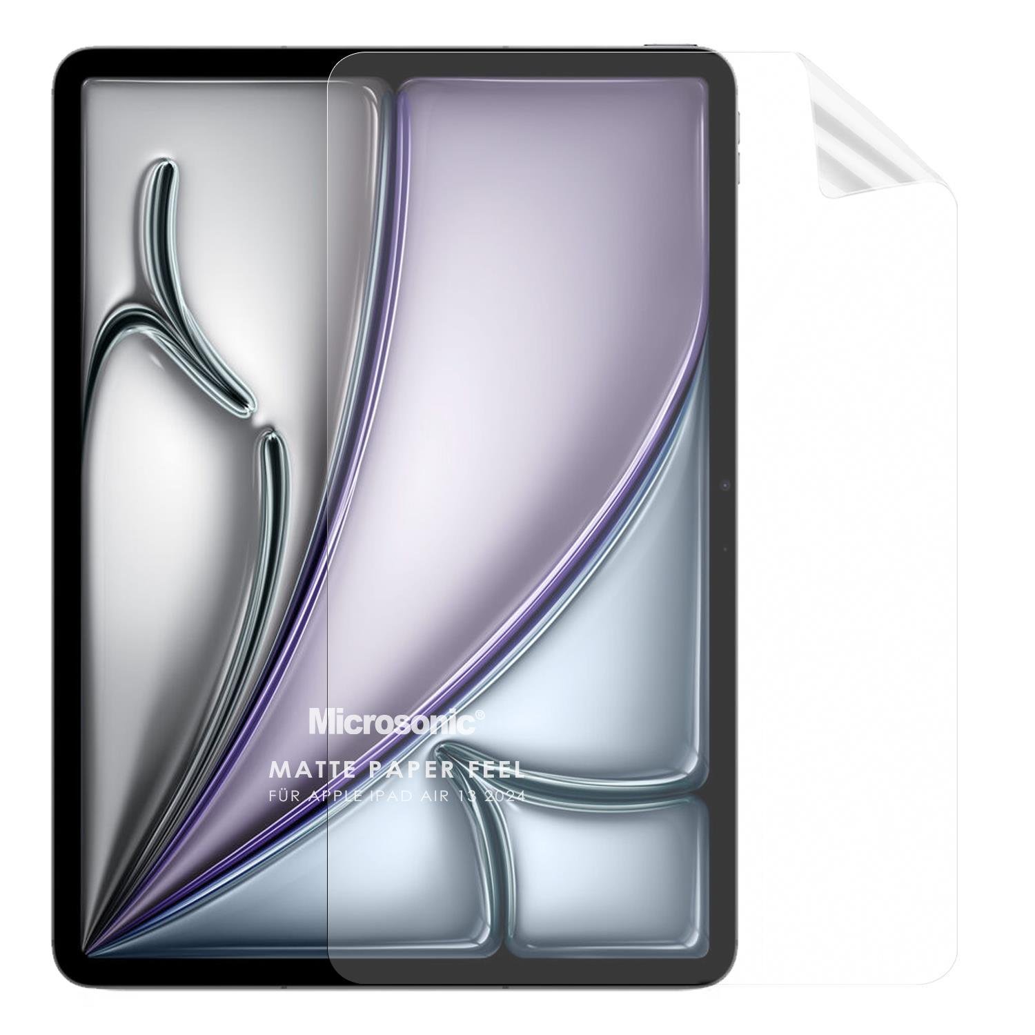 Microsonic Apple iPad Air 13 2026 (A3461-A3462) Paper Feel Kağıt Dokulu Mat Ekran Koruyucu