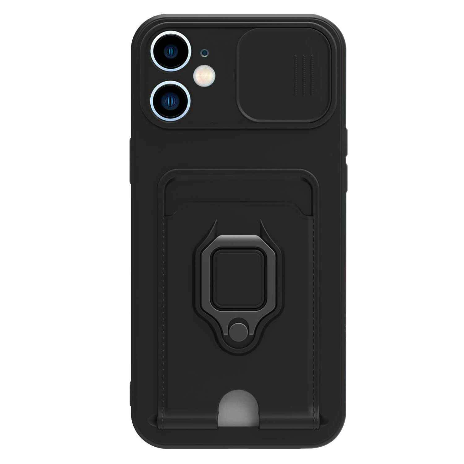Microsonic Apple iPhone 11 Kılıf Multifunction Silicone Siyah