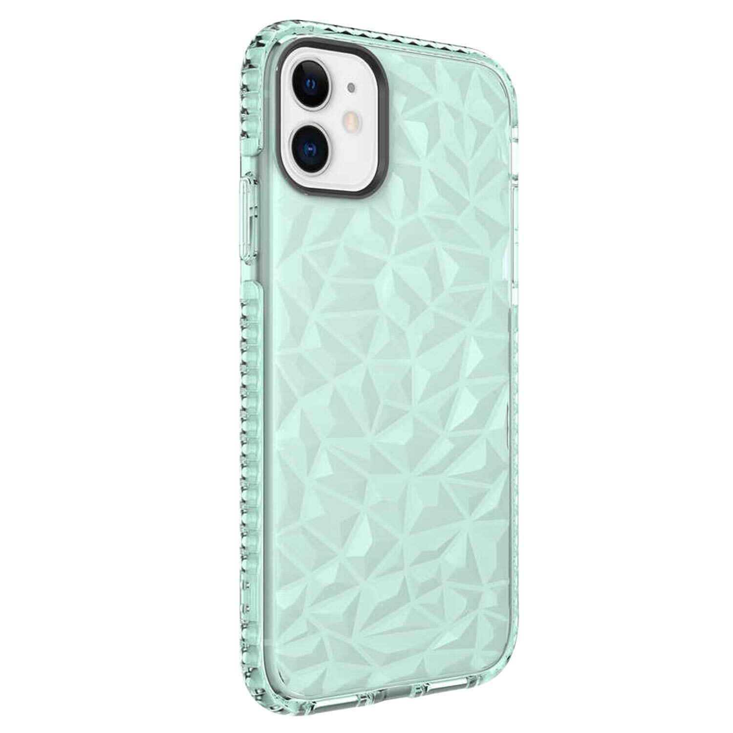 Microsonic Apple iPhone 11 Kılıf Prism Hybrid Yeşil