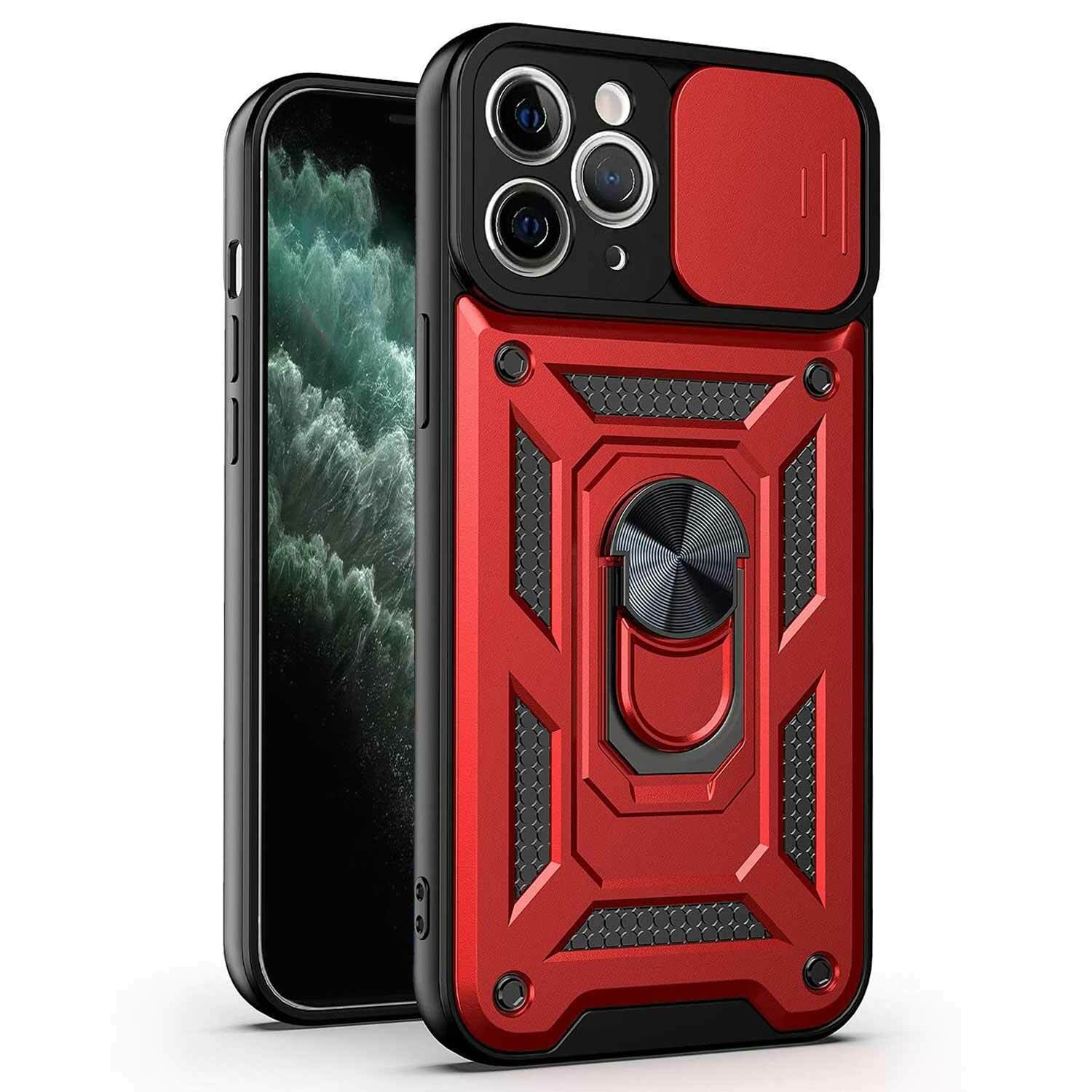 Microsonic Apple iPhone 11 Pro Kılıf Impact Resistant Kırmızı