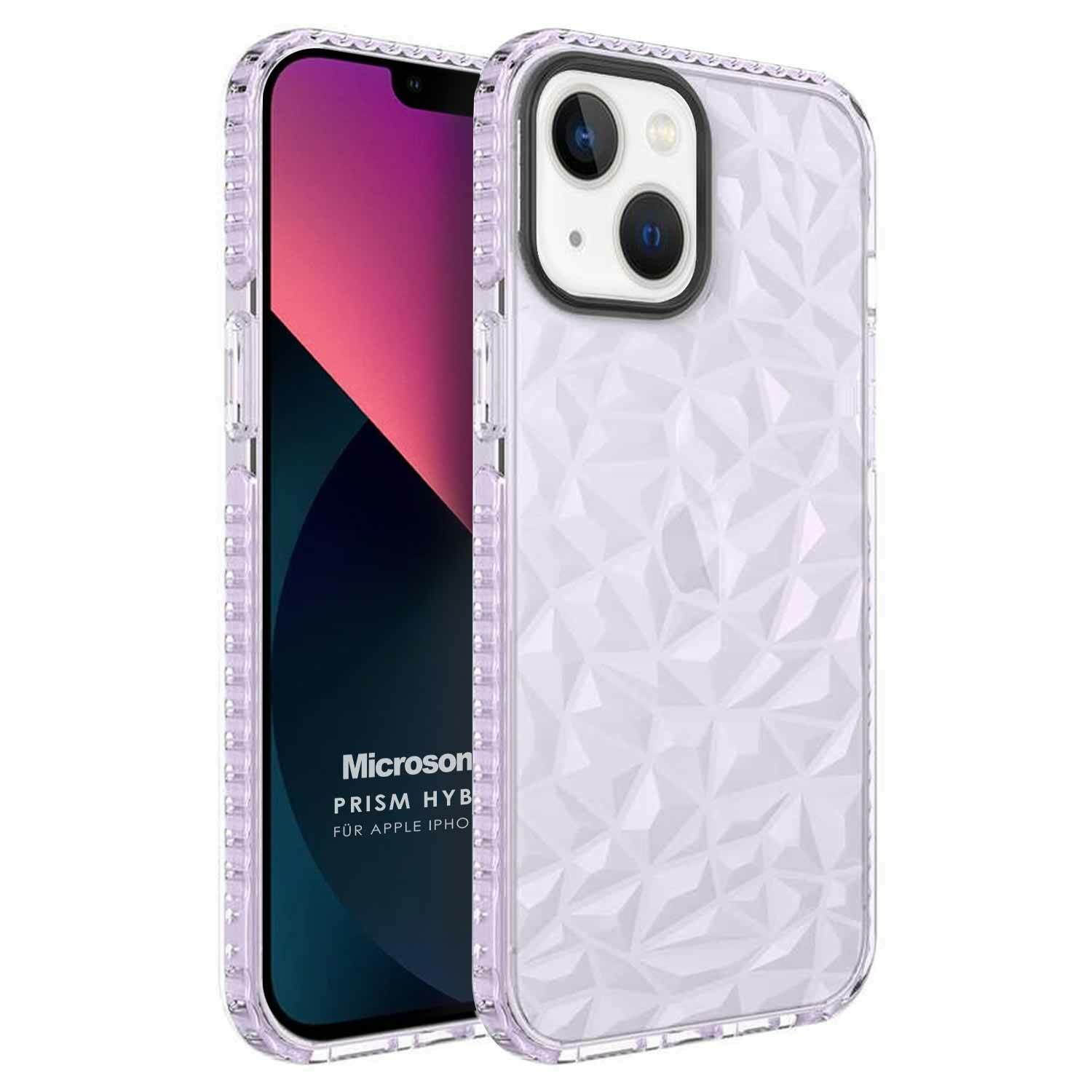 Microsonic Apple iPhone 13 Mini Kılıf Prism Hybrid Mor