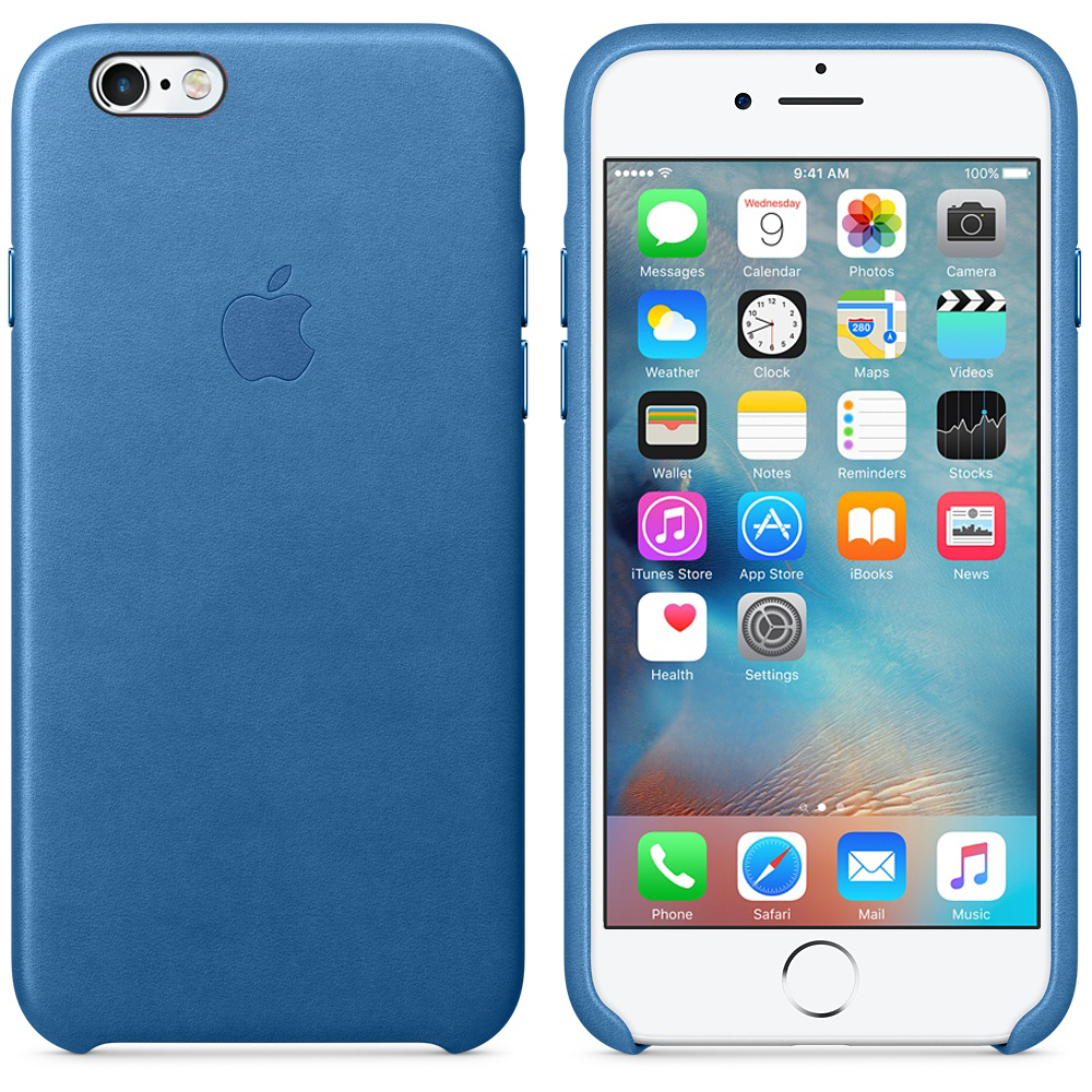 Microsonic Apple iPhone 6S Plus Leather Case Kılıf Mavi