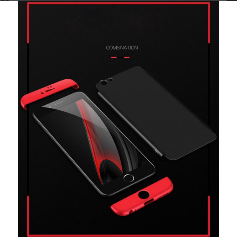 Microsonic Apple iPhone 7 Kılıf Double Dip 360 Protective Rose Gold