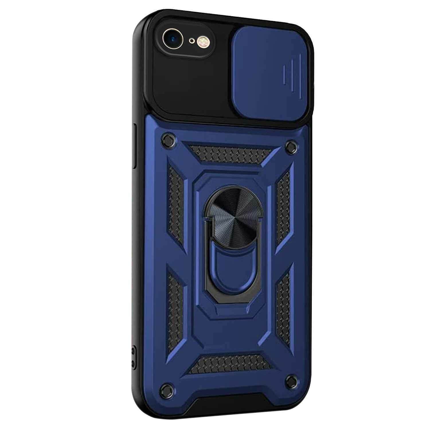 Microsonic Apple iPhone 7 Kılıf Impact Resistant Lacivert