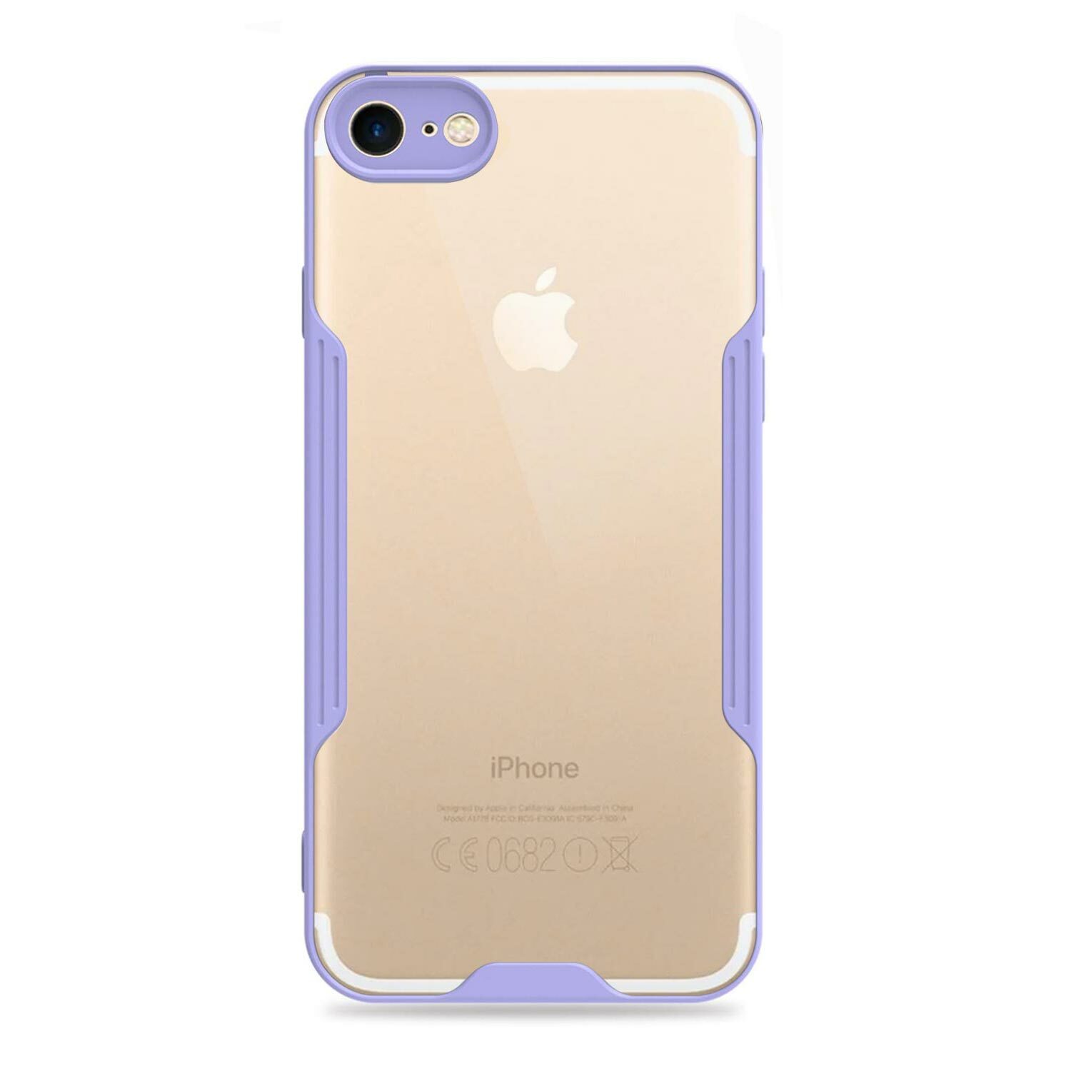 Microsonic Apple iPhone 7 Kılıf Paradise Glow Lila