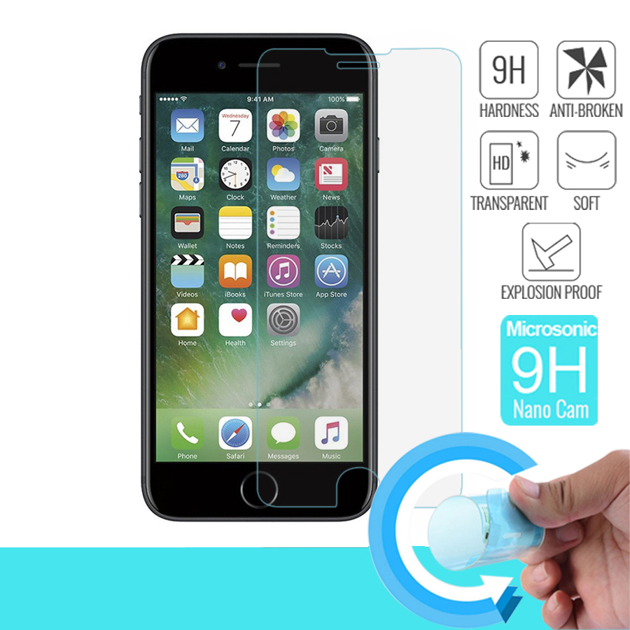 Microsonic Apple iPhone 7 Nano Cam Ekran koruyucu Kırılmaz film