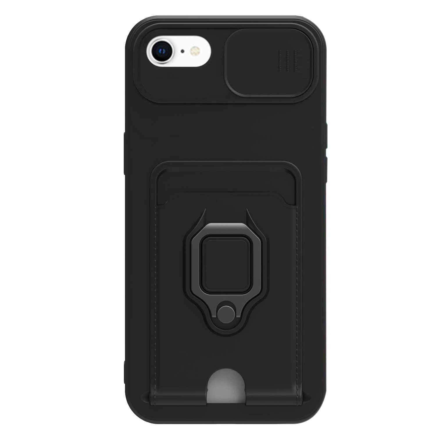 Microsonic Apple iPhone SE 2020 Kılıf Multifunction Silicone Siyah