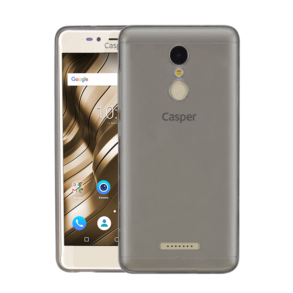 Microsonic Casper Via M3 Kılıf Transparent Soft Siyah