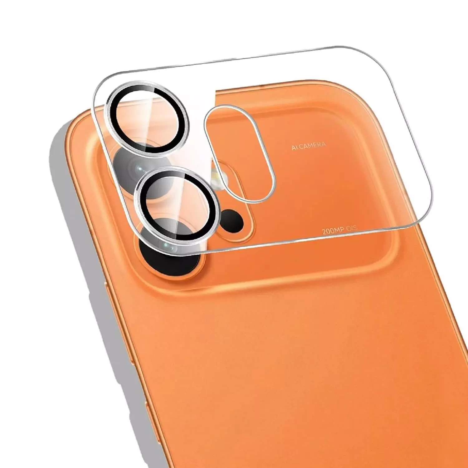 Microsonic Honor 600 5G Kamera Lens Koruma Camı Gümüş