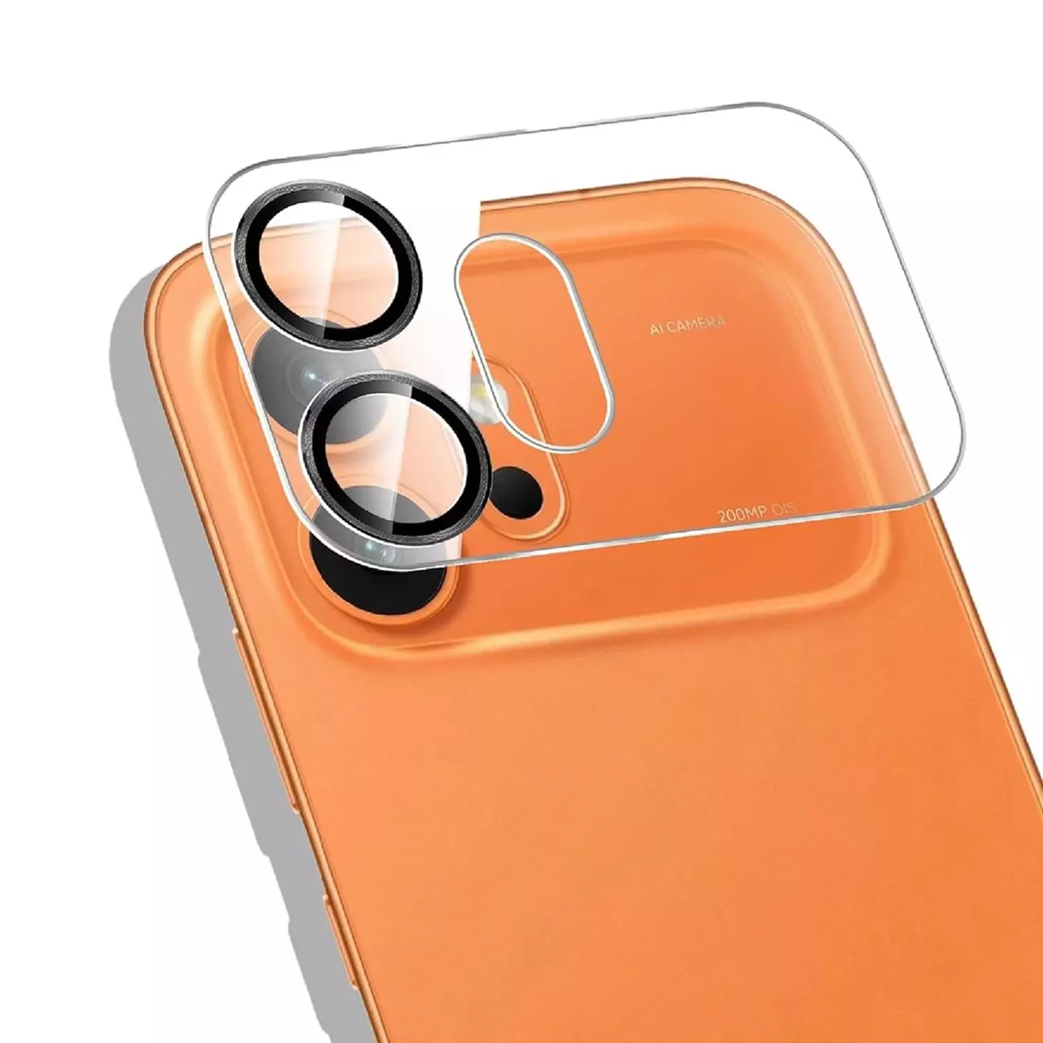 Microsonic Honor 600 5G Kamera Lens Koruma Camı Siyah