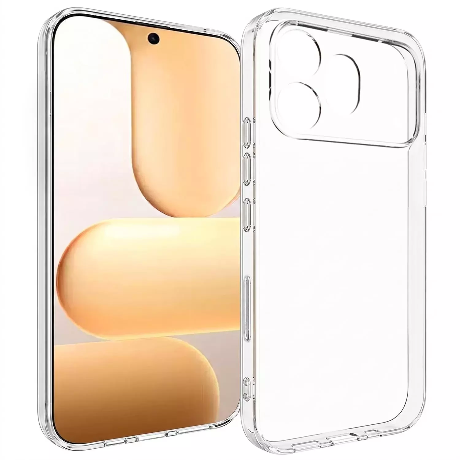 Microsonic Honor 600 5G Kılıf Transparent Soft Şeffaf