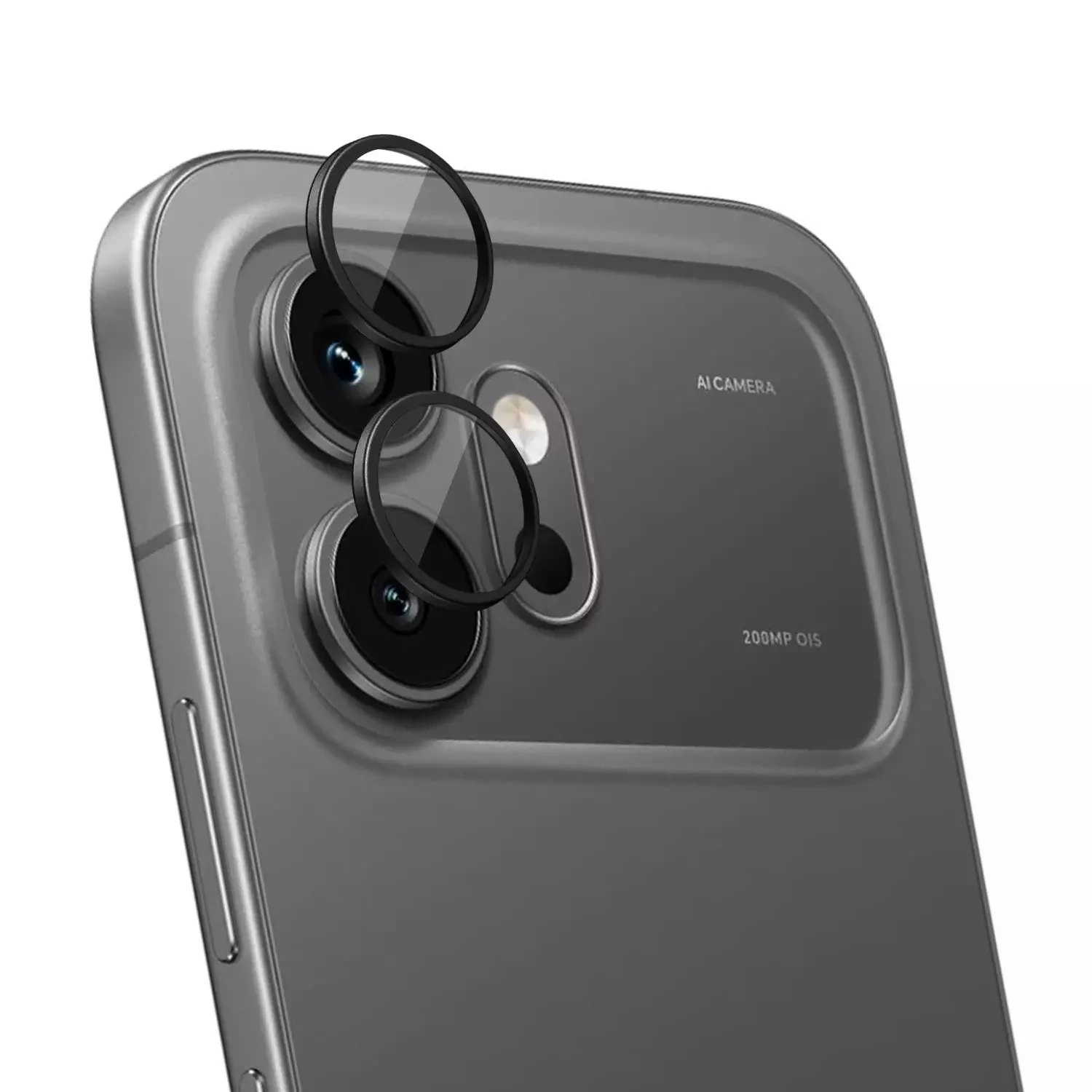 Microsonic Honor 600 5G Tekli Kamera Lens Koruma Camı Siyah