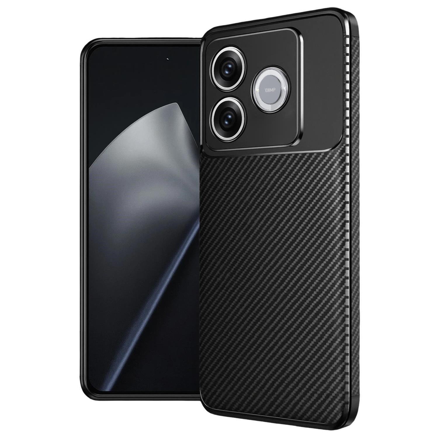 Microsonic Honor 600 Lite 5G Kılıf Legion Series Siyah