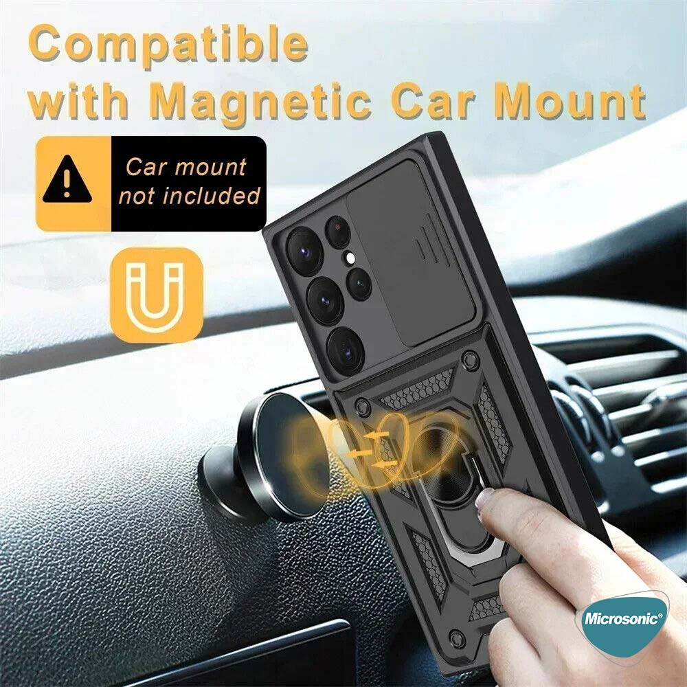 Microsonic Honor 600 Pro 5G Kılıf Impact Resistant Siyah