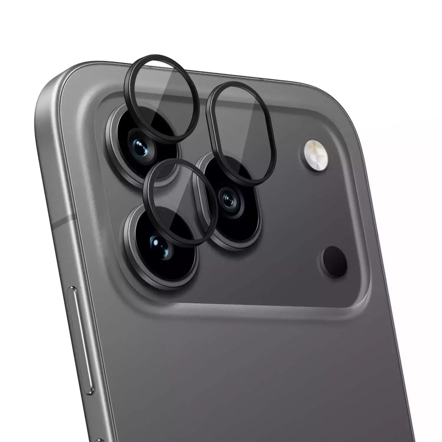Microsonic Honor 600 Pro 5G Tekli Kamera Lens Koruma Camı Siyah