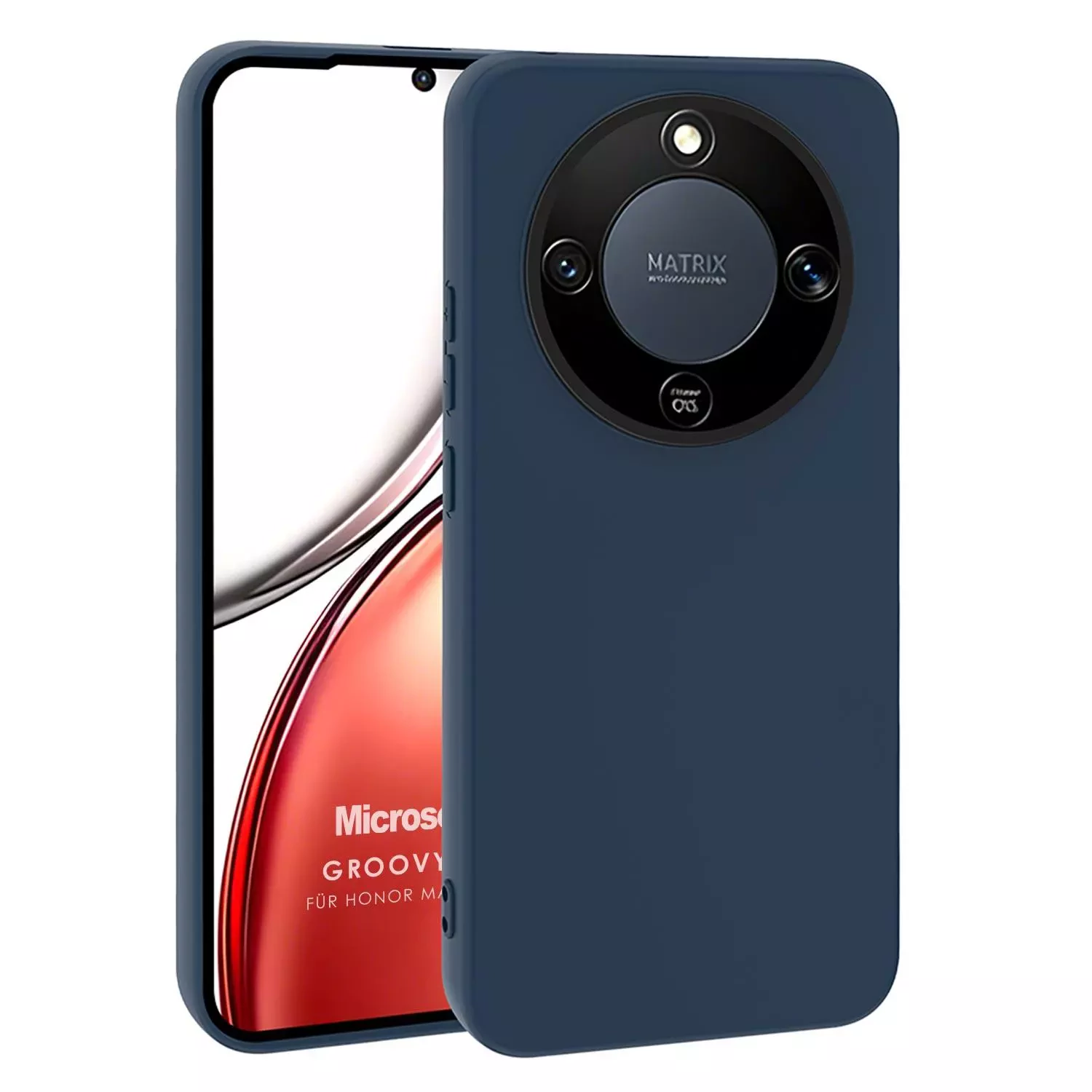 Microsonic Honor Magic 8 Lite Kılıf Groovy Soft Lacivert