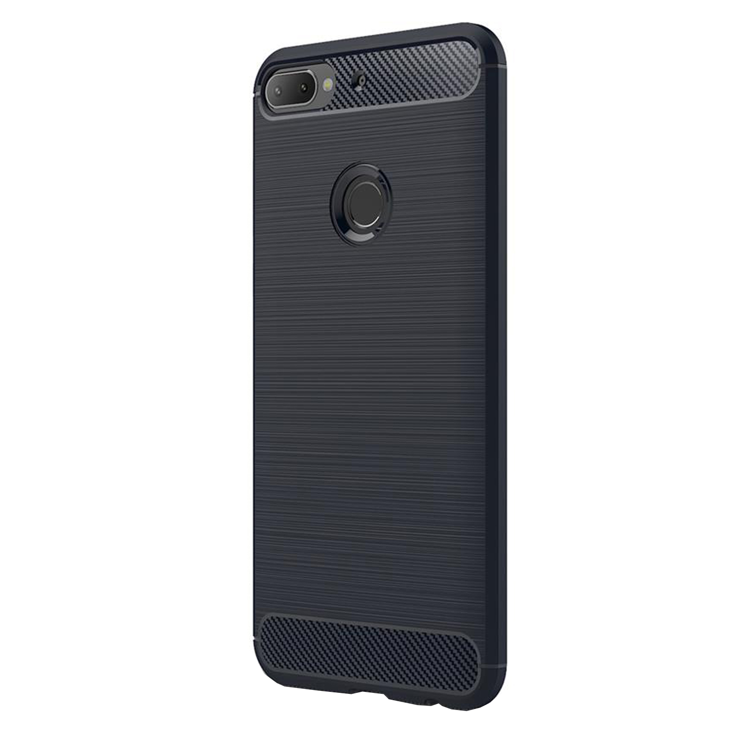 Microsonic HTC Desire 12 Plus Kılıf Room Silikon Lacivert