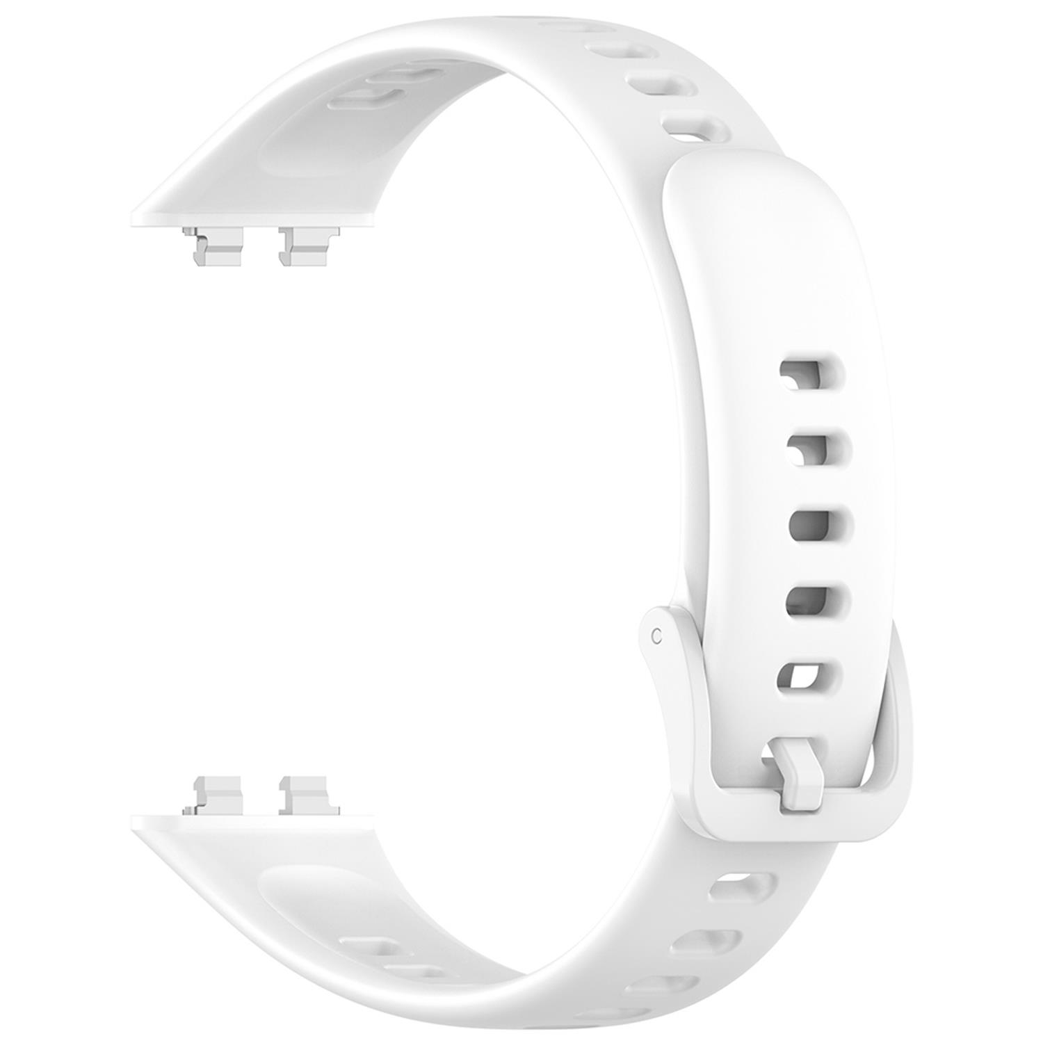 Microsonic Huawei Band 11 Kordon, Silicone Sport Band Beyaz