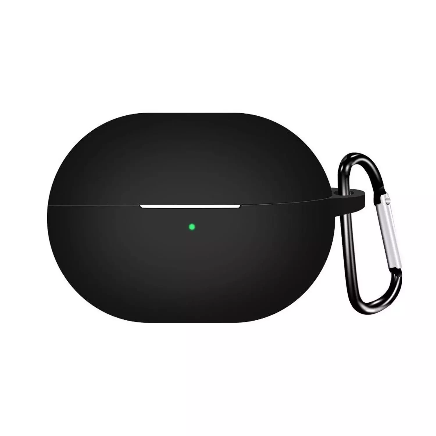 Microsonic Huawei FreeBuds Pro 5 Kılıf Askılı Mat Silikon Siyah