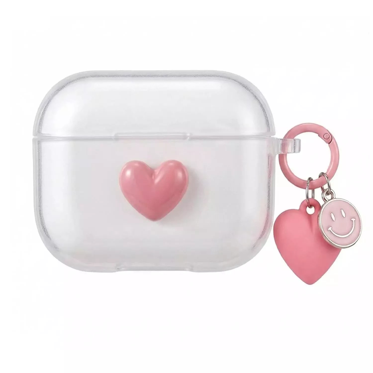 Microsonic Huawei FreeBuds SE 4 ANC Kılıf Figure Series Sweet Heart Pembe