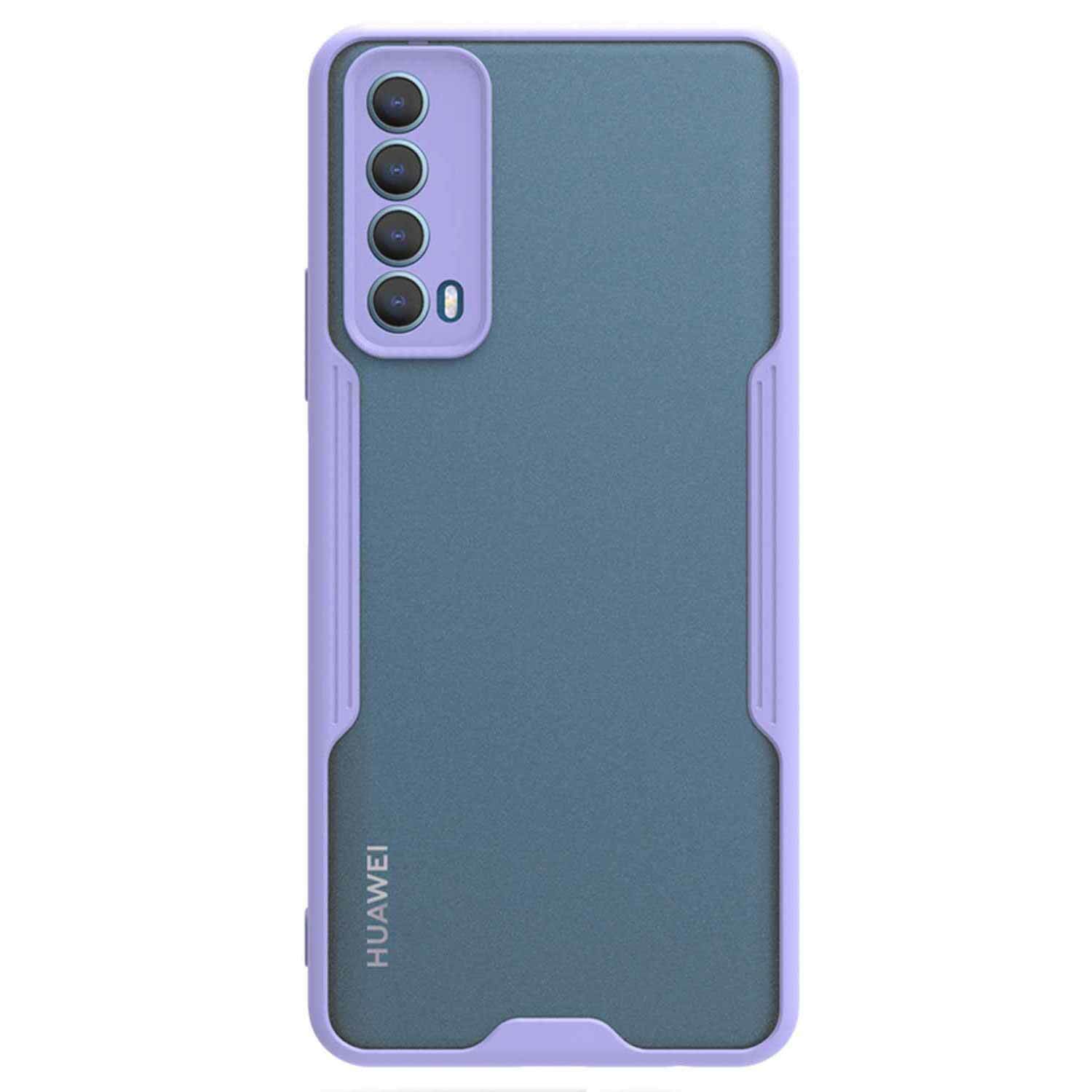 Microsonic Huawei P Smart 2021 Kılıf Paradise Glow Lila