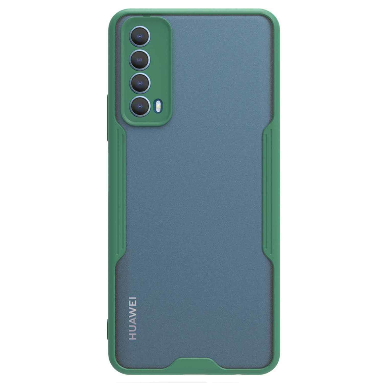 Microsonic Huawei P Smart 2021 Kılıf Paradise Glow Yeşil
