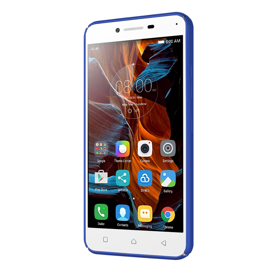 Microsonic Lenovo Vibe K5 Plus Kılıf Premium Slim Mavi