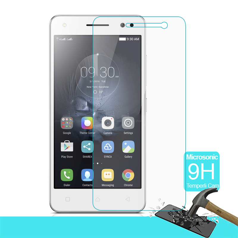 Microsonic Lenovo Vibe S1 Lite Temperli Cam Ekran Koruyucu Film