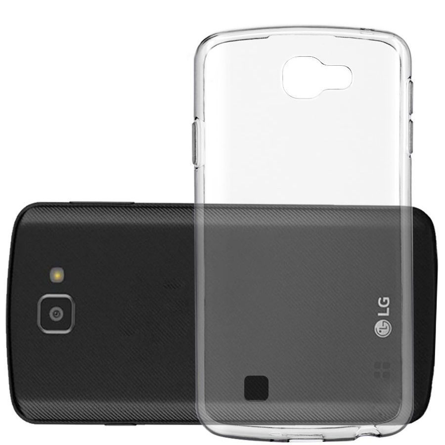 Microsonic LG K4 Kılıf Transparent Soft Pembe