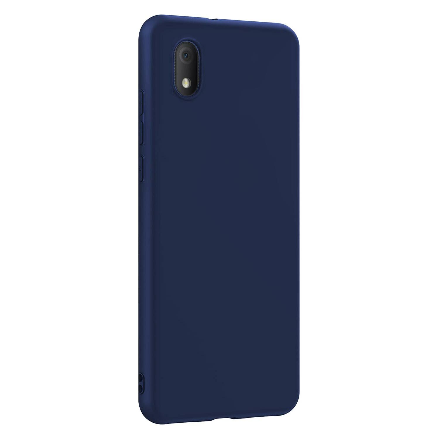Microsonic Matte Silicone TCL L7 Kılıf Lacivert