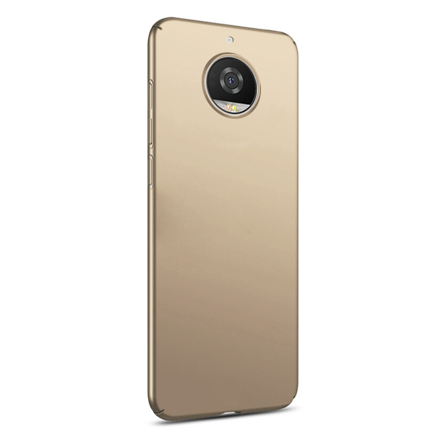 Microsonic Motorola Moto G5S Kılıf Premium Slim Gold